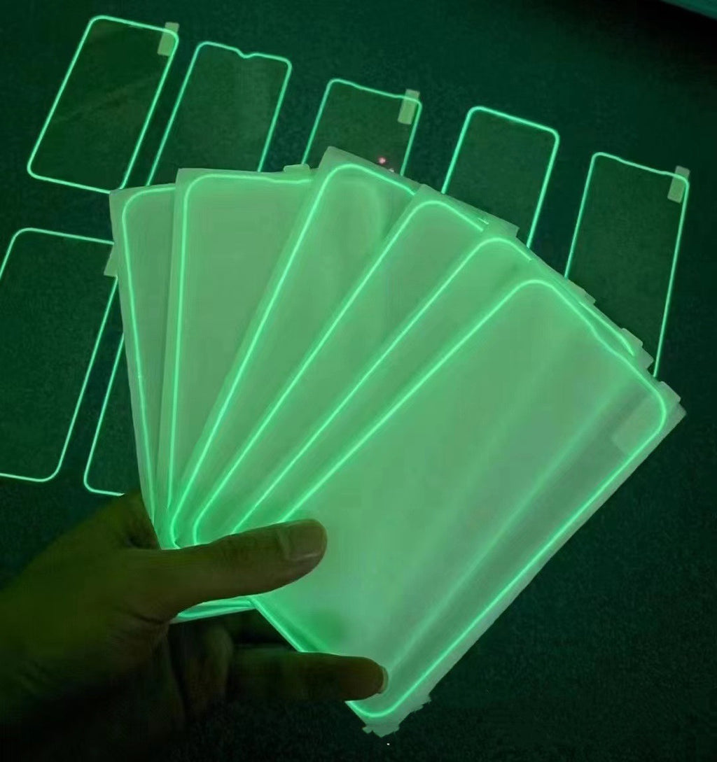 Film de verre trempé fluorescent plein écran