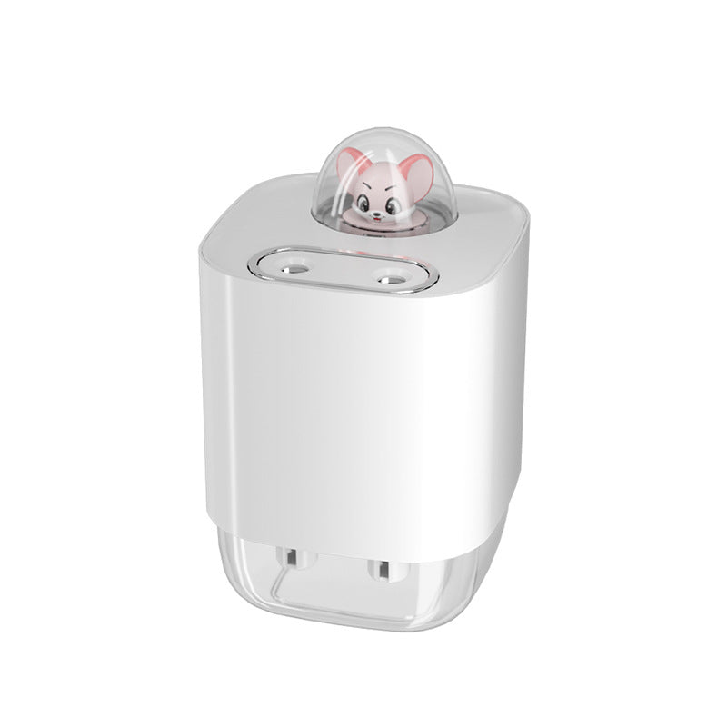 Humidificateur à double spray pour animal mignon