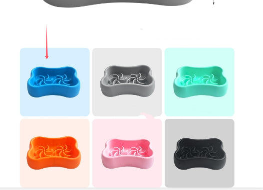 Bol de chien de qualité alimentaire en silicone