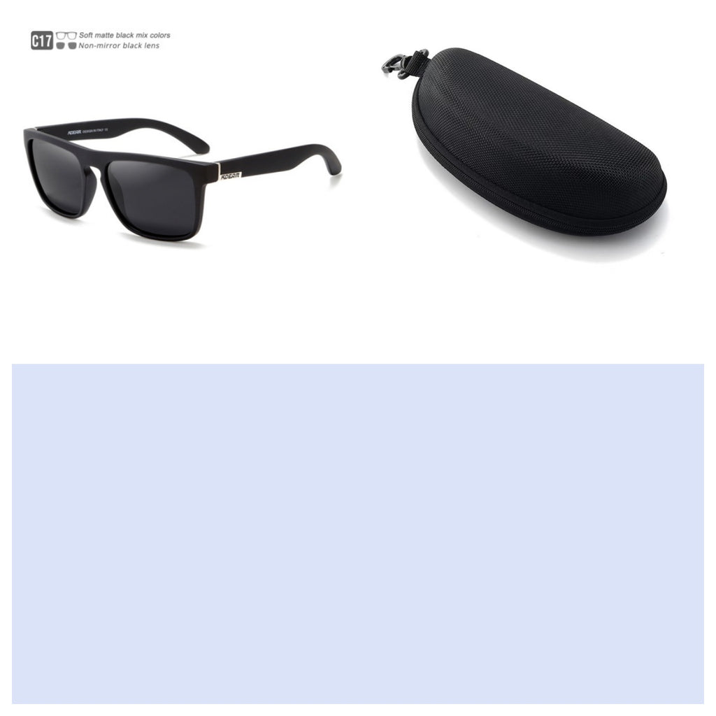 Boite Lunettes de soleil de conduite colorées Lunettes de soleil de sport polarisé pour hommes
