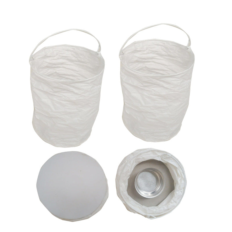 Lanternes de papier Lanternes de bureau décoratives blanches
