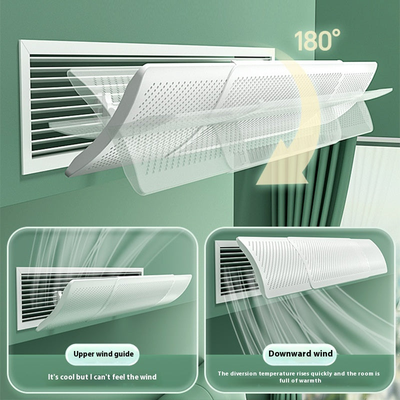 Air conditionné central d'usage général conduit climatisation sortie d'air anti-droit Bl