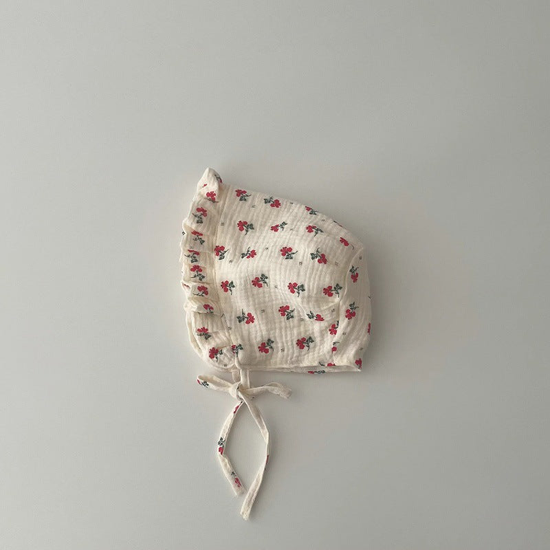 Chapeau Floral Pleine Lune Fashionable Bébé