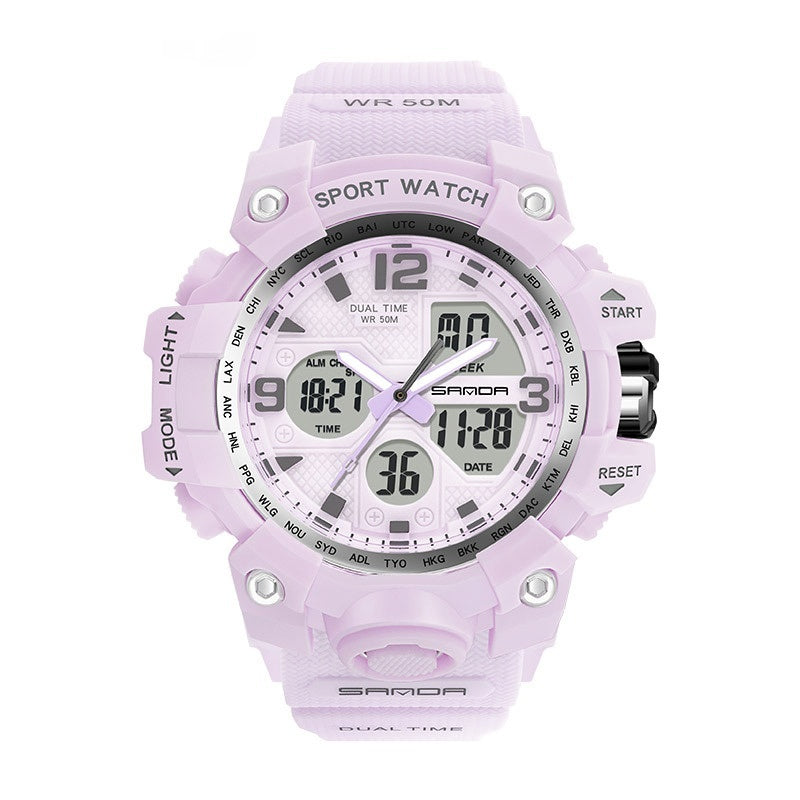 Électronique Jeunes Étudiant Mode Tendance Cool Montre pour hommes