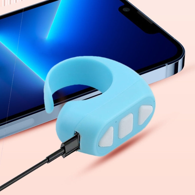 Bague Bluetooth télécommande Lazy People Brush Magic Tool