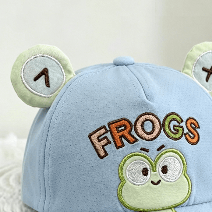 Super mignon trois dimensions Grog oreilles Baby Casquette de baseball coton doux Bébé chapeau de soleil pour Outd