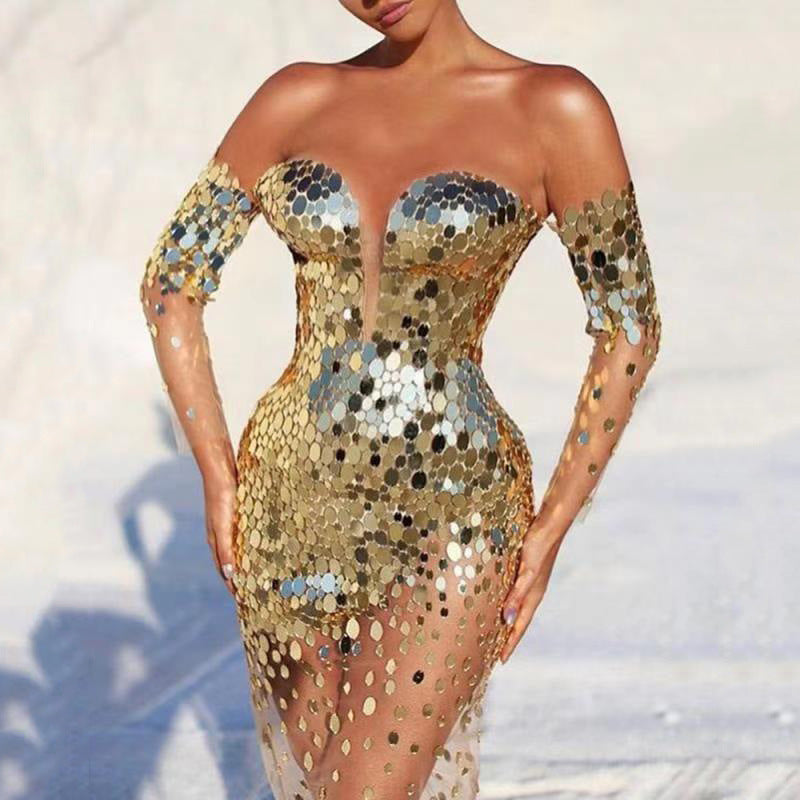 Robe élégante de banquet de fée Tempérament