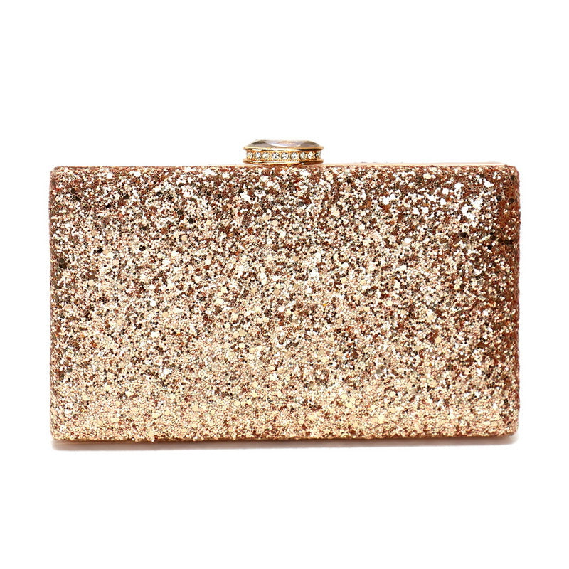 Sac d'embrayage pour dames à paillettes