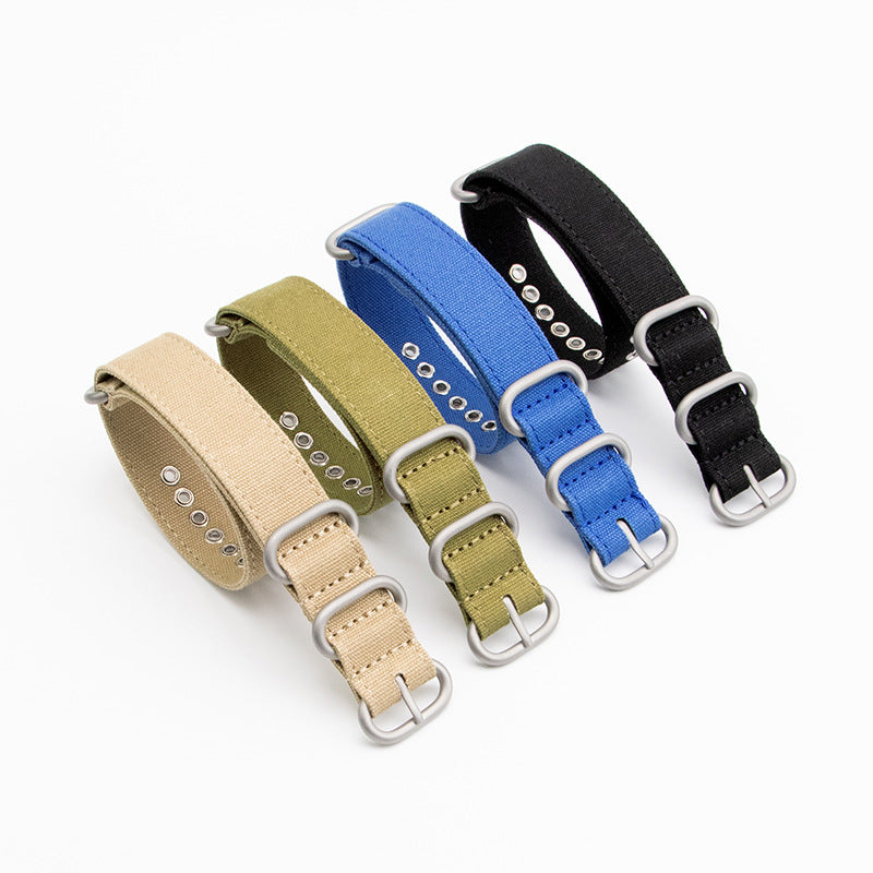 Toile Nylon Épaisseur bracelet de montre