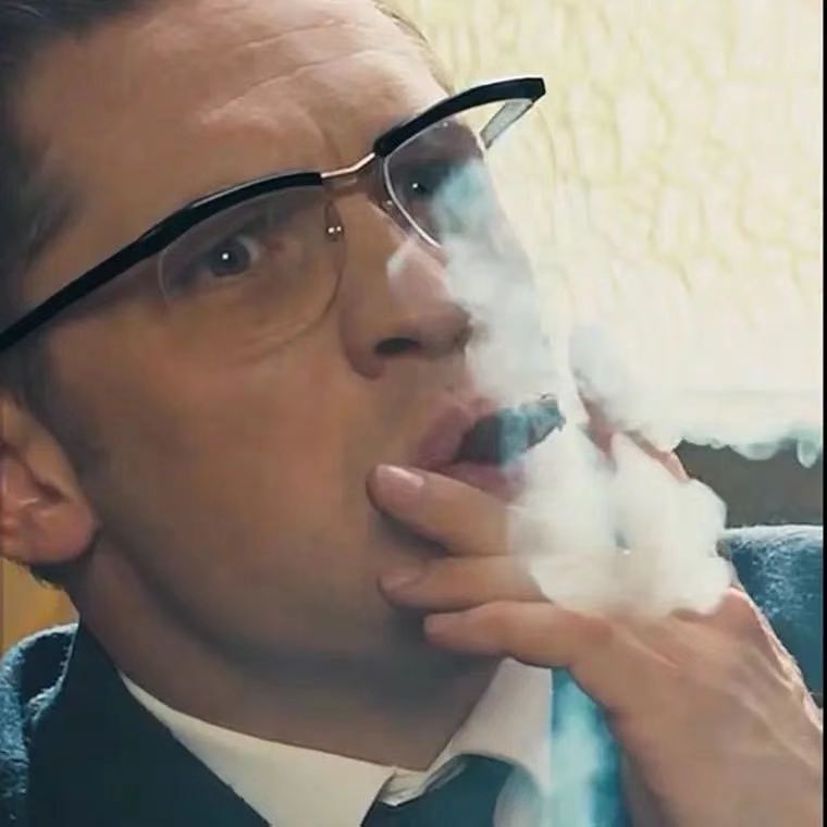 Légende de l'Enfer Tom Hardy de même style demi-cadre verres cadre haut de gamme anti-Blu