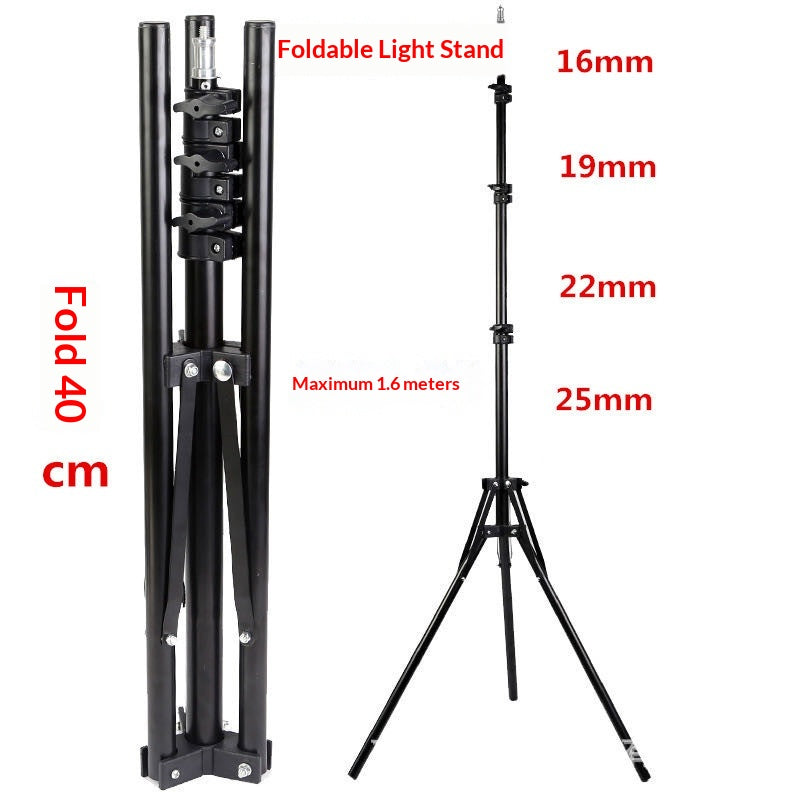 Live-streaming Tripod Stand Universal Mobile Phone and Camera Support Photography Fill-lig