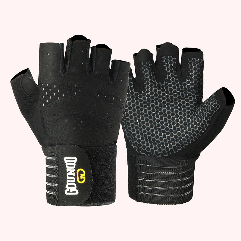 Gants de fitness allongés Exercice respirant et supportable