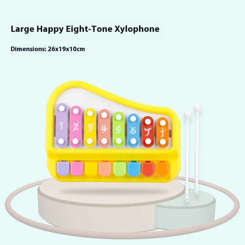 Puzzle pour enfants Instrument de percussion pour piano de huit tons