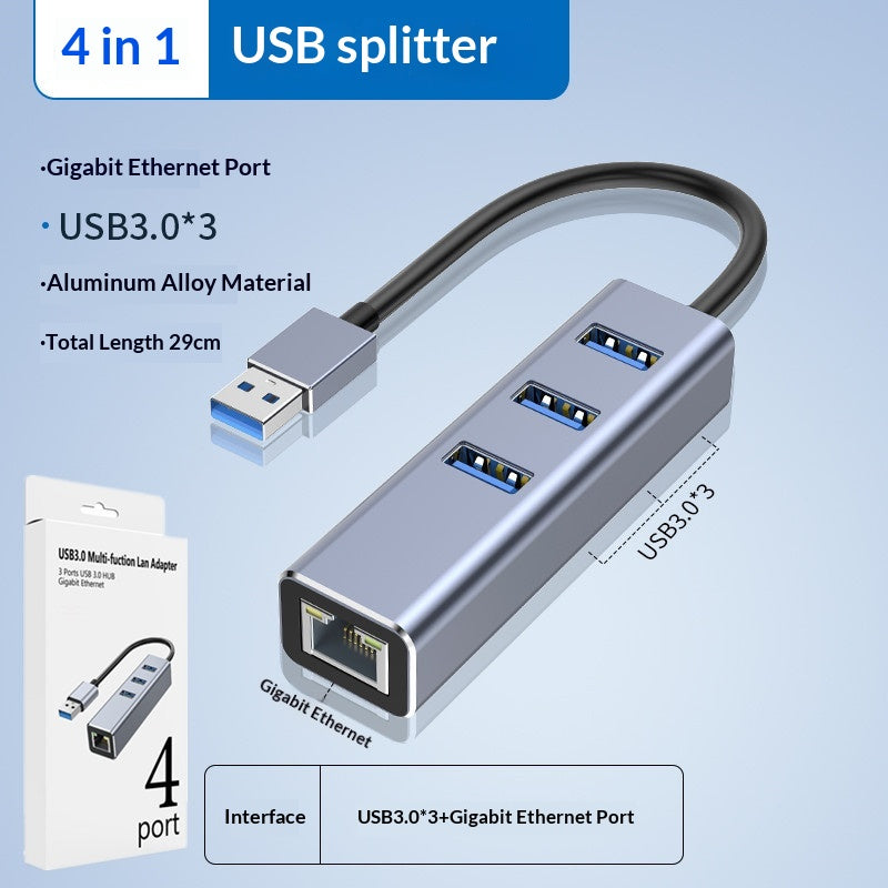 Adaptateur réseau USB Gigabit avec USB 30 à RJ45 pour ordinateurs portables