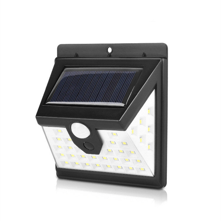 Lampe murale solaire extérieure minimaliste de ménage