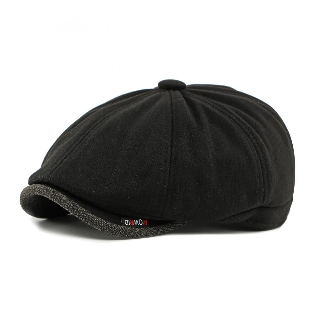 Chapeau Octagonal vintage chaud homme