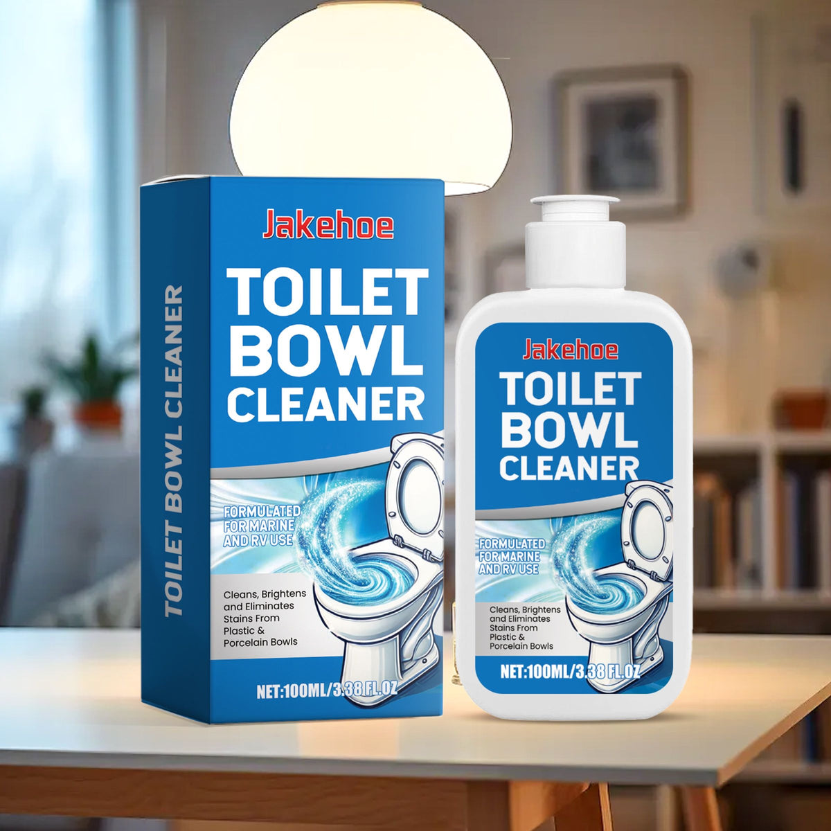 JAKEHOE Nettoyeur de bol de toilette liquide