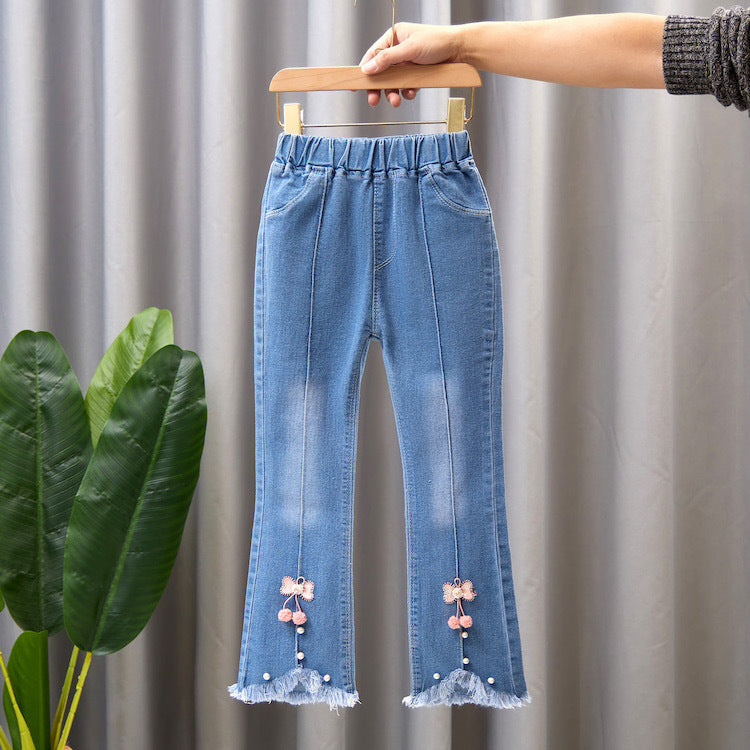 Pantalons à jambes larges pour enfants Conférencier occasionnel