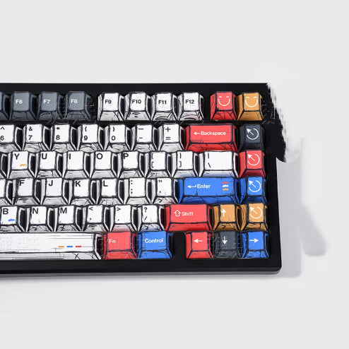 Mix classique Light Anime-inspired Keycaps