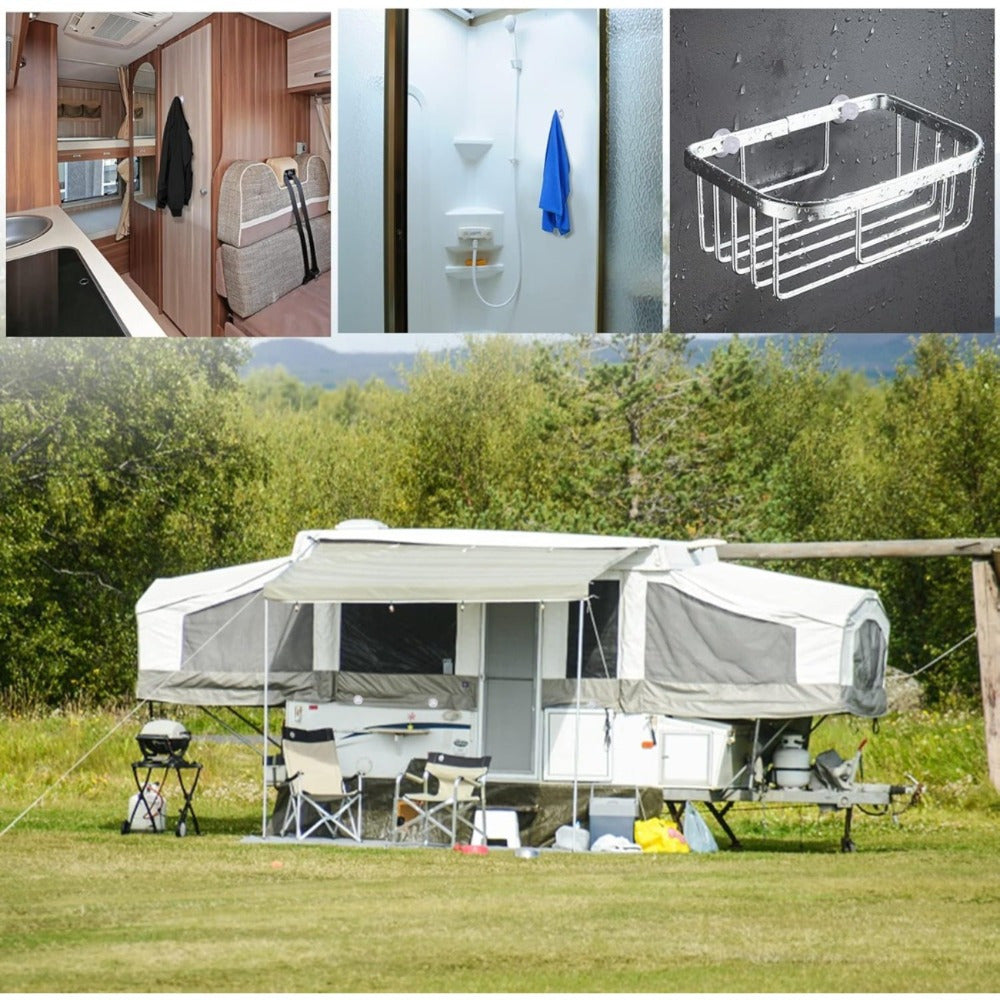 Ensemble de 16 pièces de clips de rideau de VR pour suspendre les rideaux dans les camping-cars — Cadeau de fête multipièces