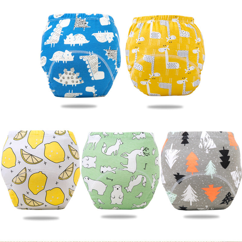 Pantalons d'entraînement de toilette bébé Pure coton imperméable Couche lavable