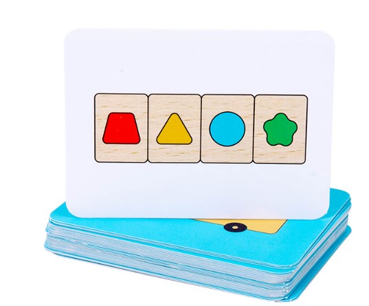 Éducation précoce Géométrie Puzzle tridimensionnel Cognition couleur bébé