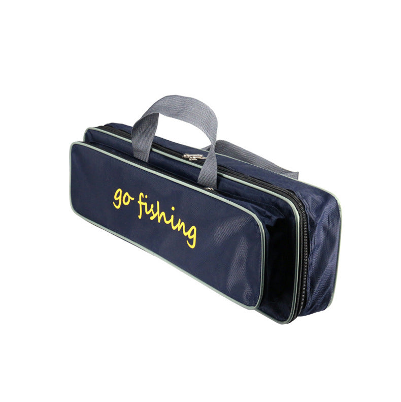 Sac d'accessoires portatifs Set de tige de pêche débutant ultra-léger et rétractable