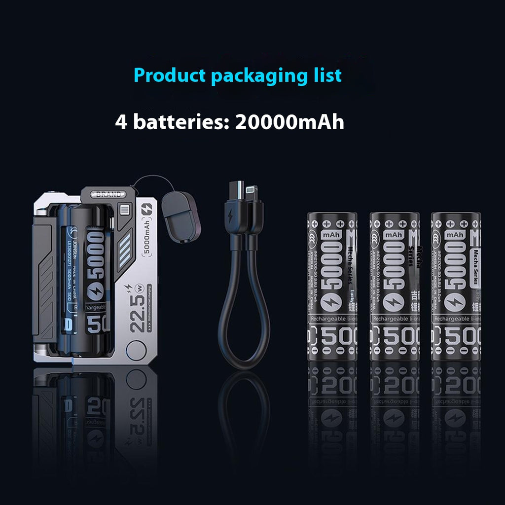 Cartouche de remplacement Power Bank Tactical Mech Type-C Plug
