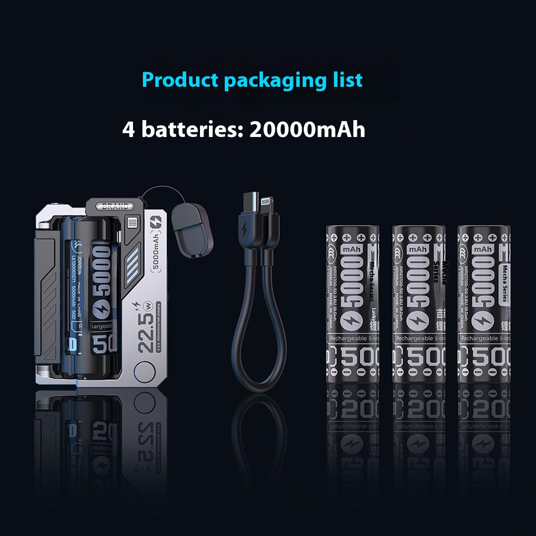 Cartouche de remplacement Power Bank Tactical Mech Type-C Plug