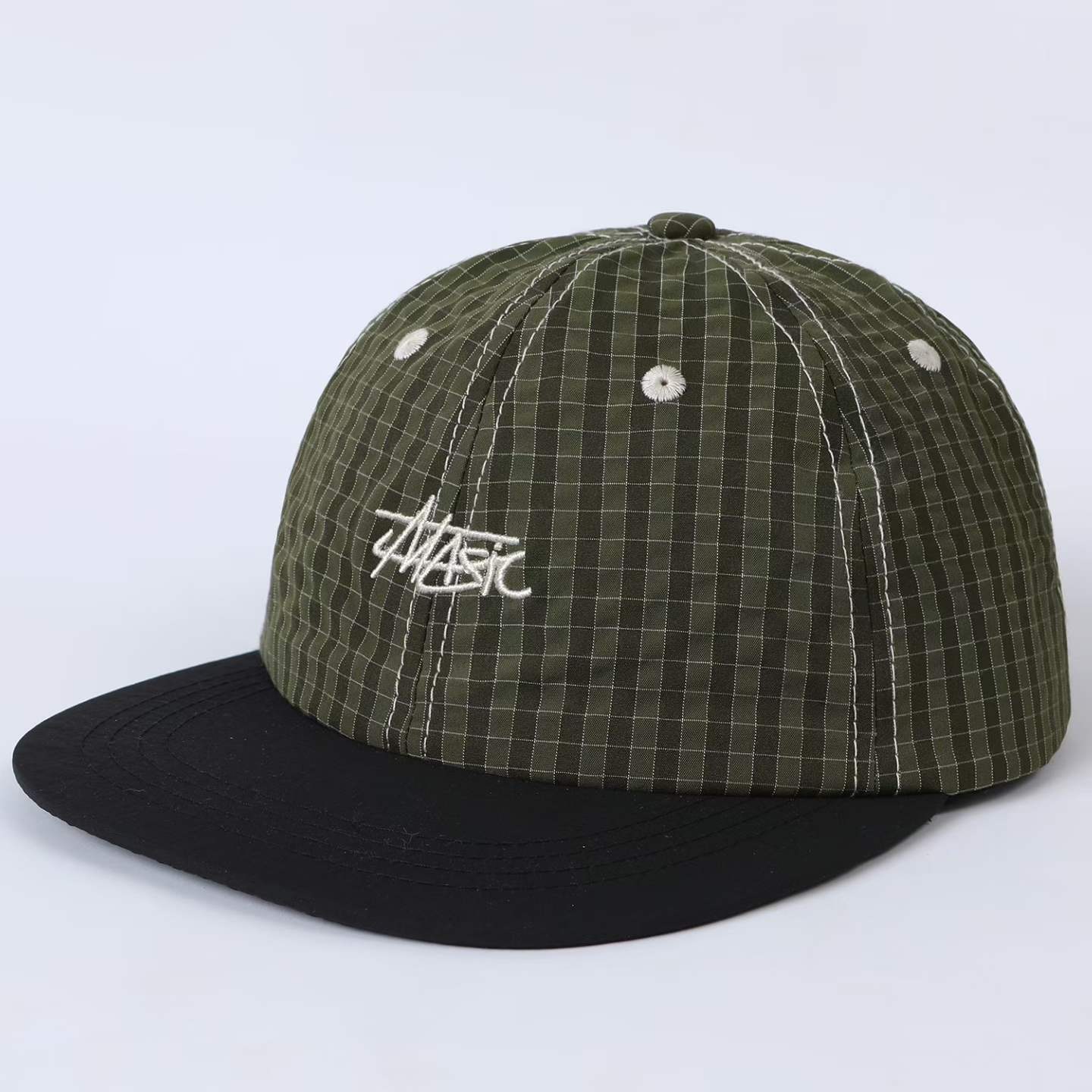 Casquette de baseball brodée multicolore pour les voyages courts