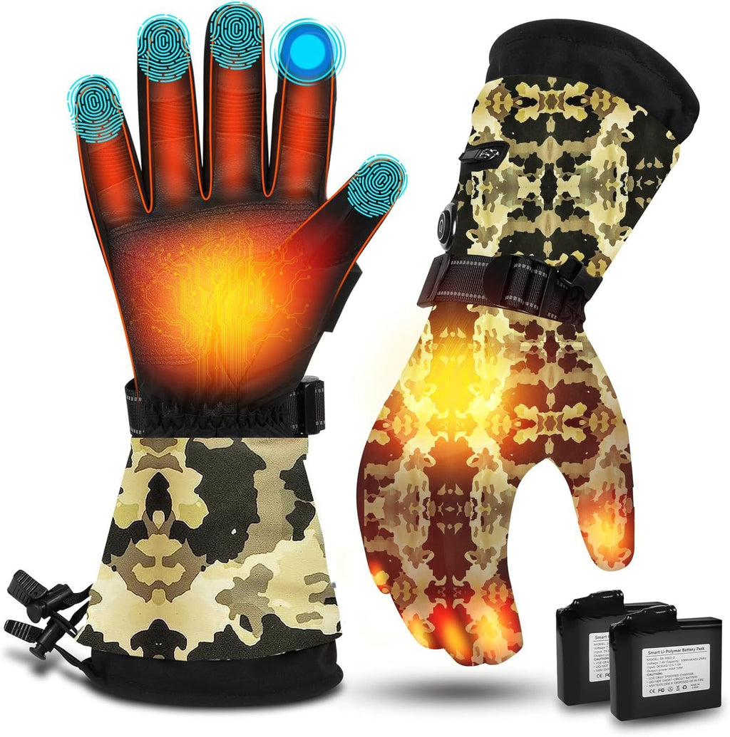 Ski extérieur Vélo Gants de chauffage épais
