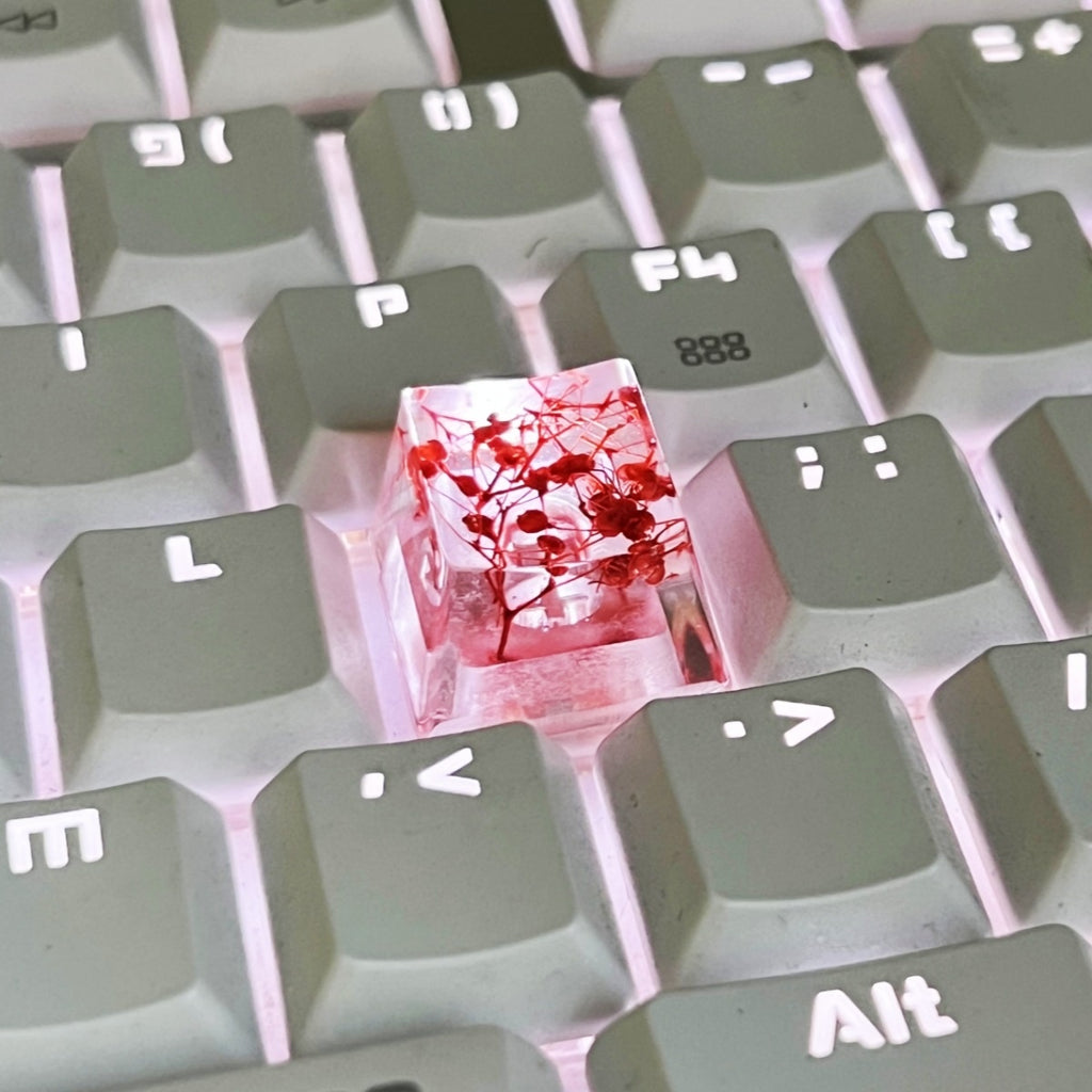 Résine Haute Transparence Starry Sky Keycap