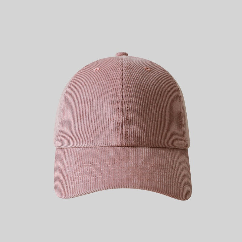 Casquette de baseball Corduroy chaud pour hommes et femmes