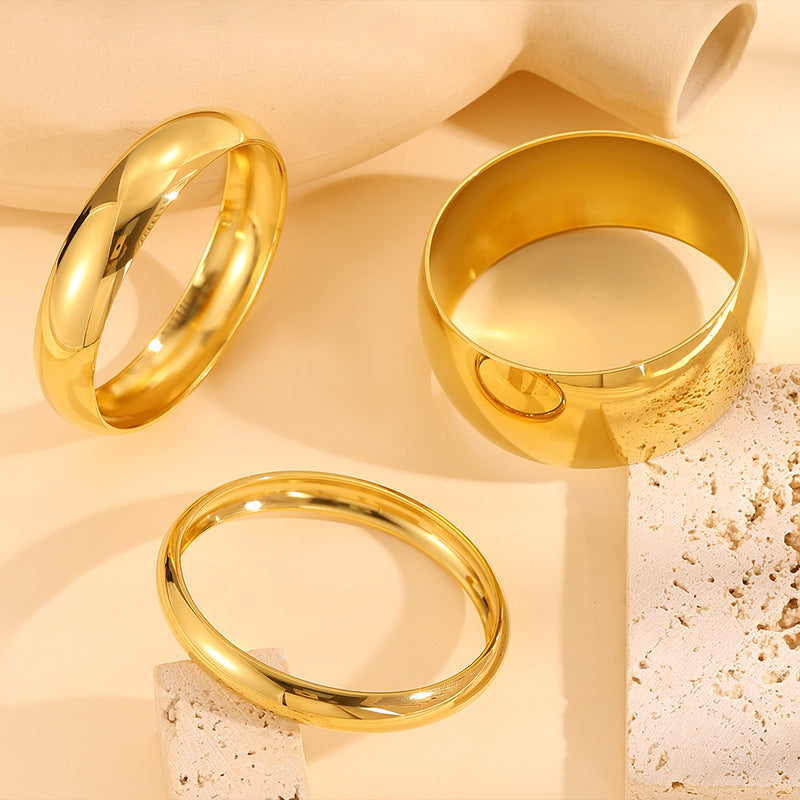 Mamans Non-fading Titanium Bracelet en acier