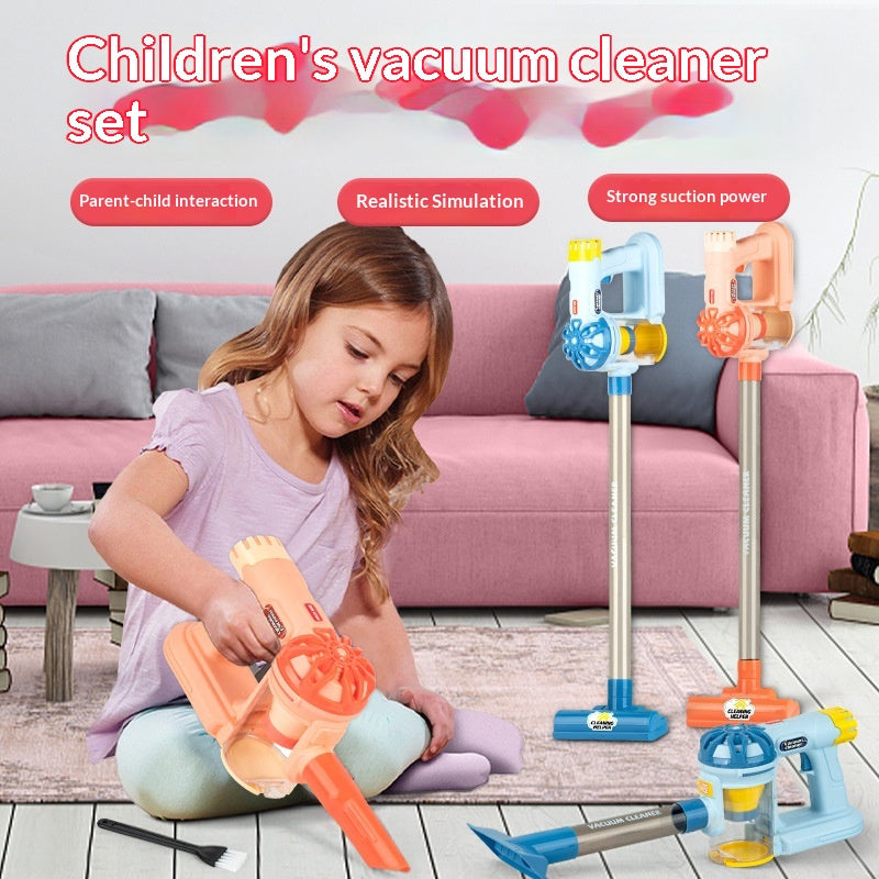 Set de nettoyage de salle de jeux avec aspirateur électrique