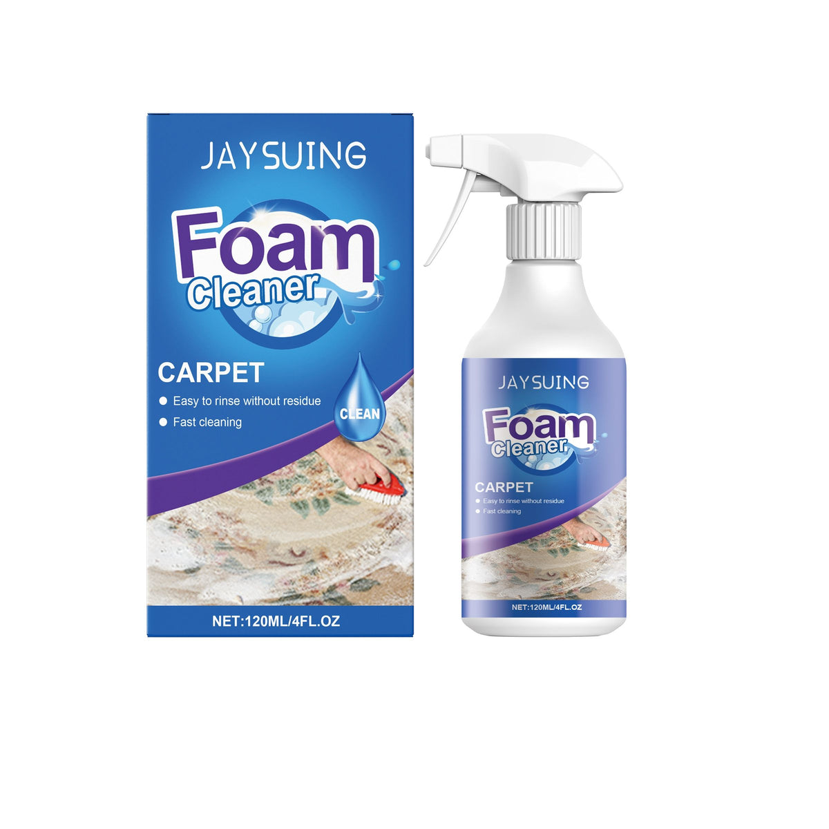 Vaporisateur de nettoyage de mousse de tapis JAYSUING