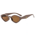 Diamond-shaped sunglasses