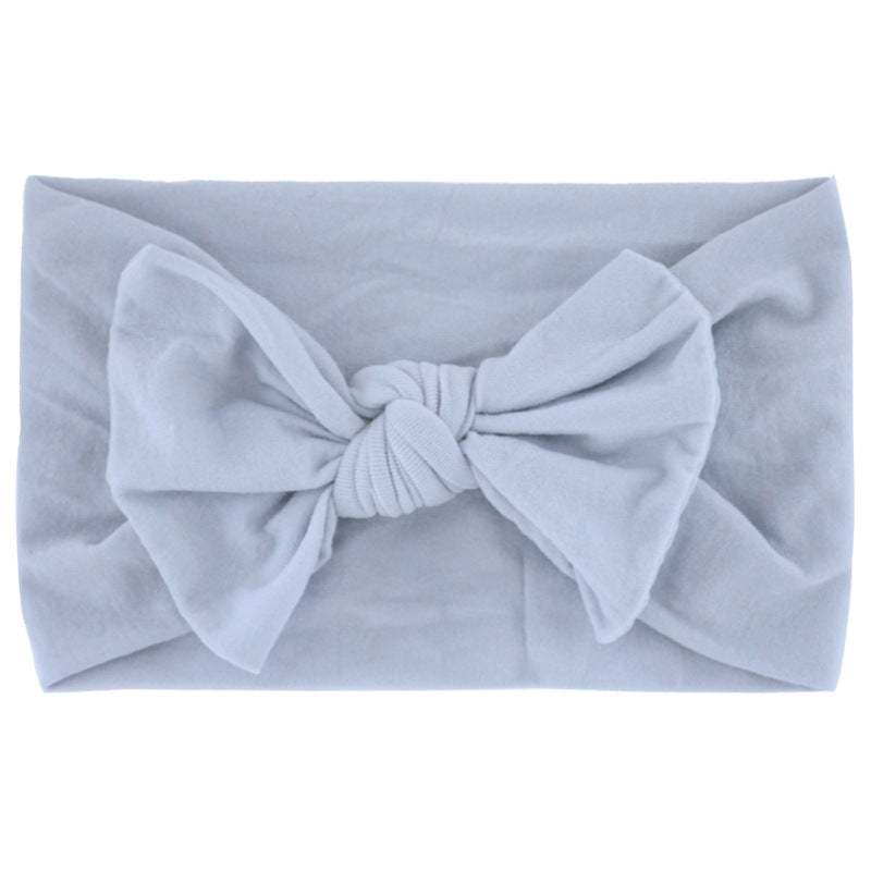 Bandes de tête Super Stretchy Soft Knot avec arcs de cheveux Tête Wrap Accessoires de cheveux pour nouveau-né B