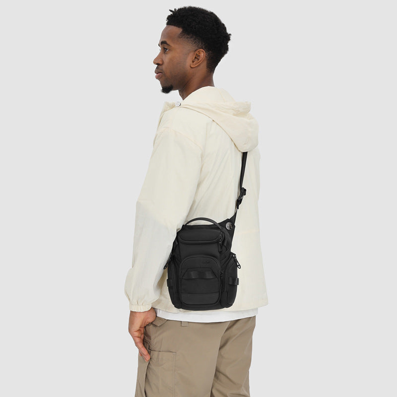 Cyclisme tactique jambe hommes imperméable sac à épaule