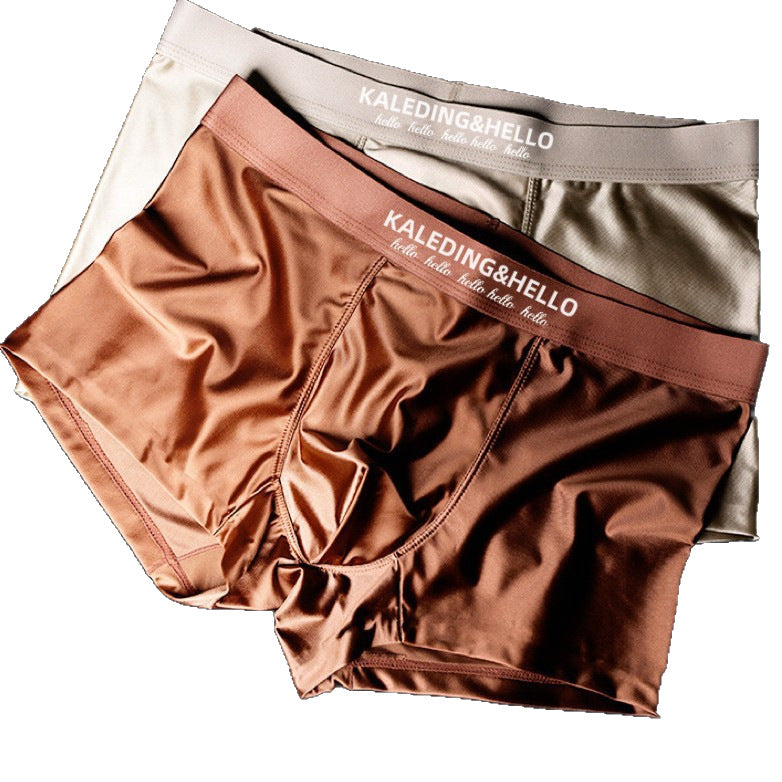 Satin Ice Silk Hommes Sous-vêtements