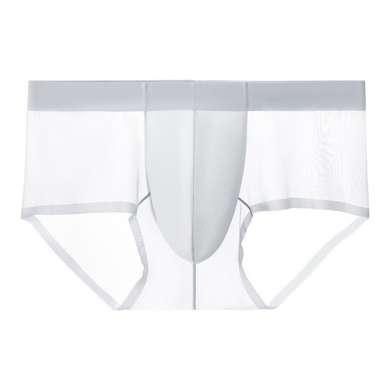 Sous-vêtements en soie glacée pour hommes