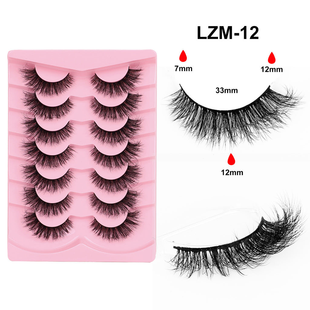 Faux cils 3D pour un épais