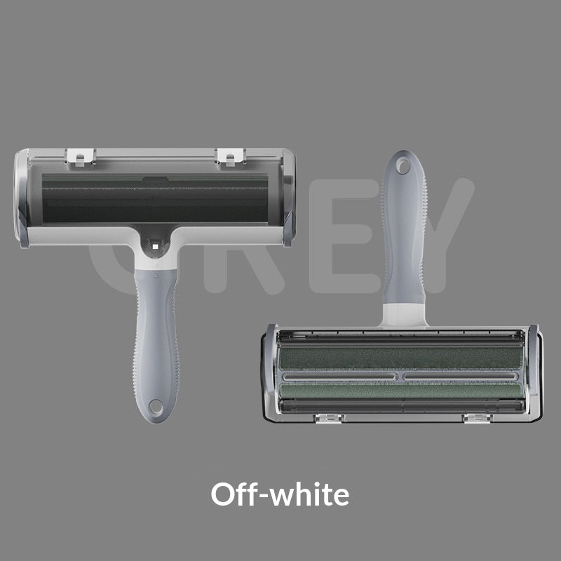 Brosse pour chien et chat avec un rouleau de nettoyage pour enlever la fourrure