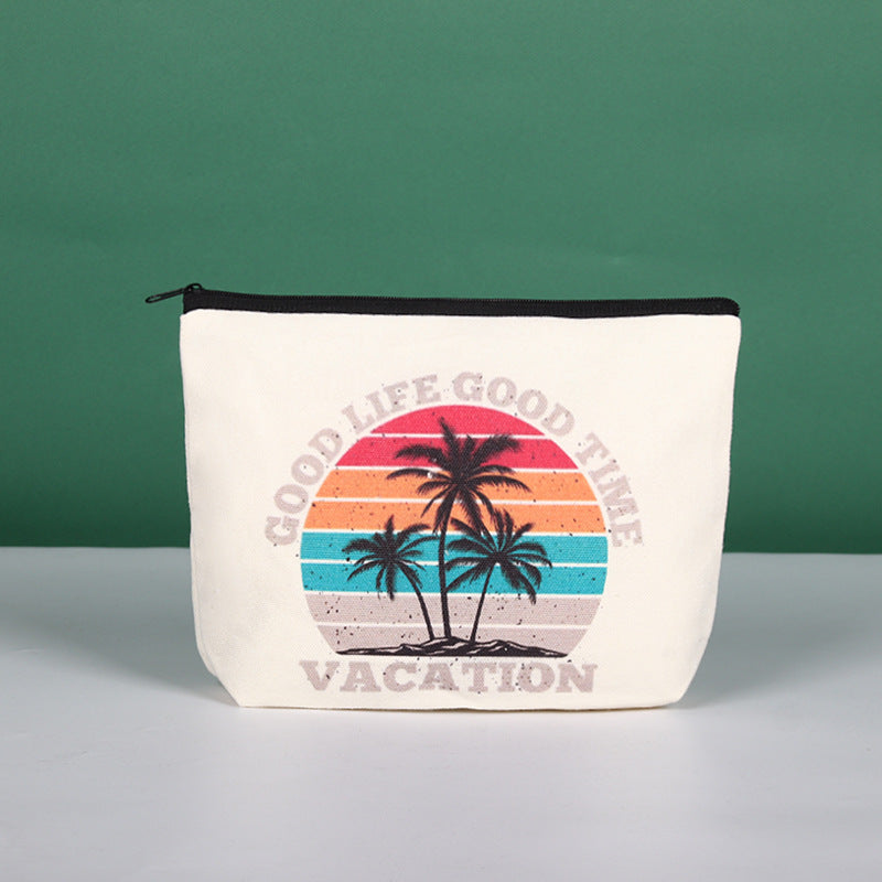 Personnalisable Toile Crayon Cas Toile Wallet Cosmétique Organisateur Direct
