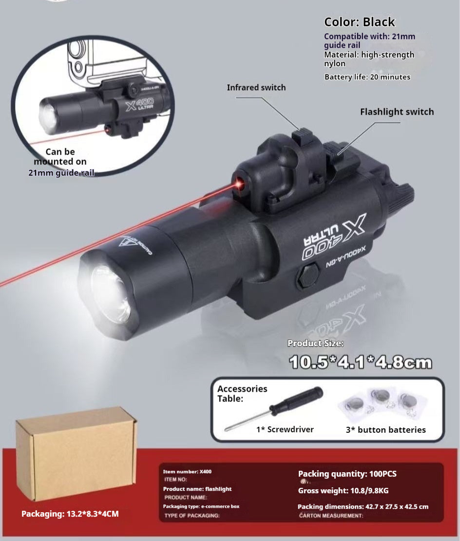 X400U Infrared Laser Flashlight with Nylon Under-Mount