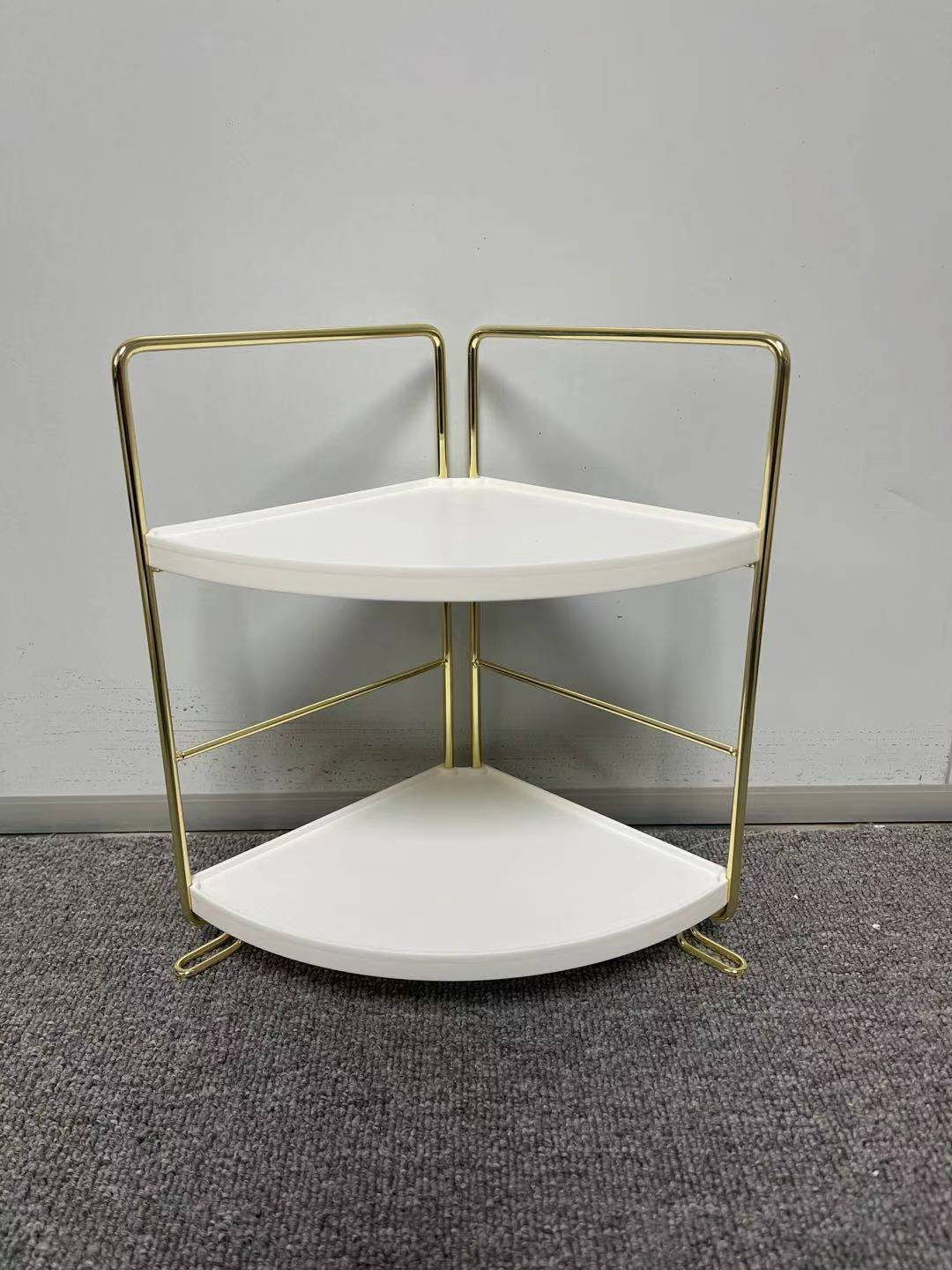 Étagère de salle de bains-Fan Gold-One Pack-Box-SHEIN Cross-Border