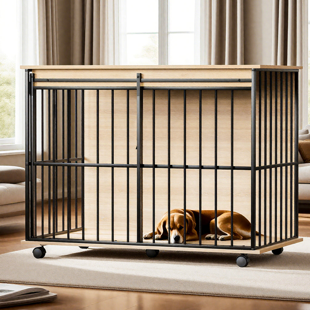 Meubles de caisse pour chiens