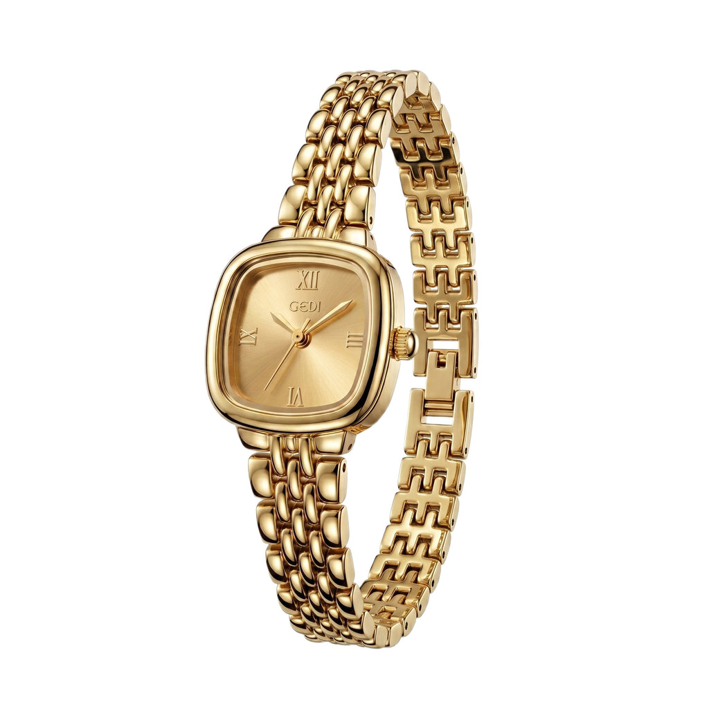 Montre de robe de quartz femme de style niche