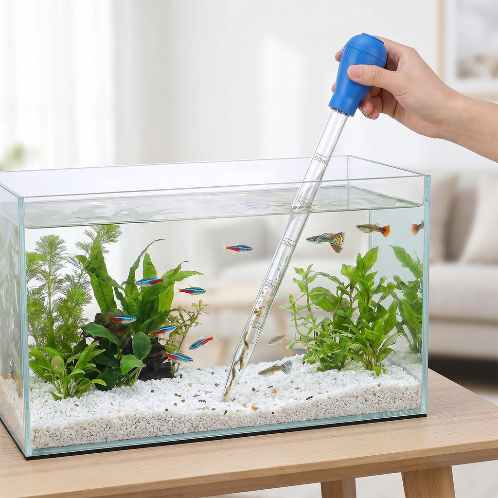 27.7in Extra Long Turkey Baster pour Aquarium 50ml Baster Syringe Aquarium Water Changer Si