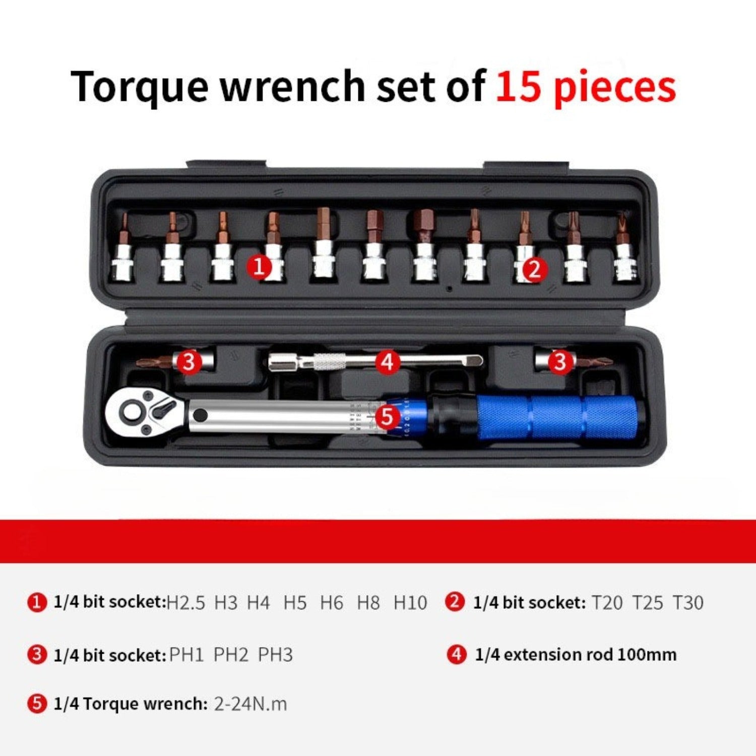 Clé de torque à vélo